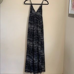 H&M Low Back Maxi Dress